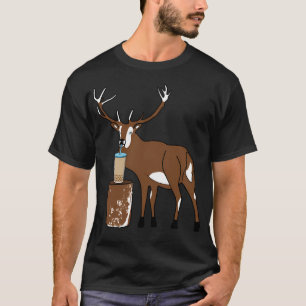 Camiseta Rena Bebendo Chá