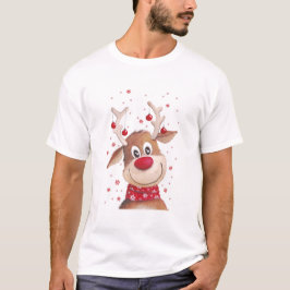 Camiseta rena de Natal