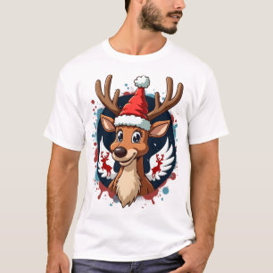 Camiseta rena de natal (2)