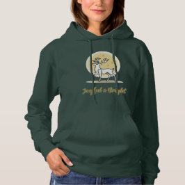 Camiseta Rena de Natal Alegre e Brilhante