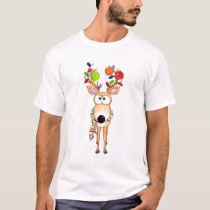 Camiseta Rena de Natal de Pickleball