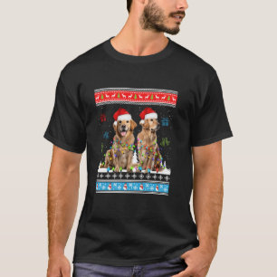 Camiseta Rena de Natal Feia de Ouro