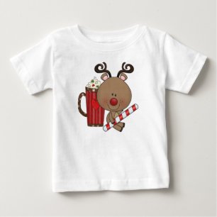 Camiseta Rena de Rudy com cacau