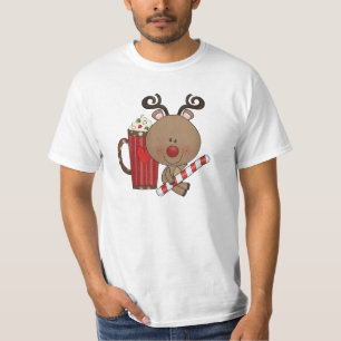 Camiseta Rena de Rudy com cacau