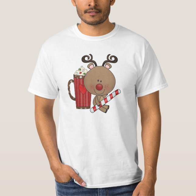 Camiseta Rena de Rudy com cacau (Frente)