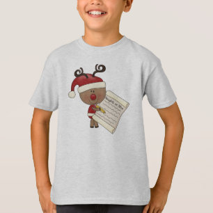 Camiseta Rena de Rudy impertinente ou NIC