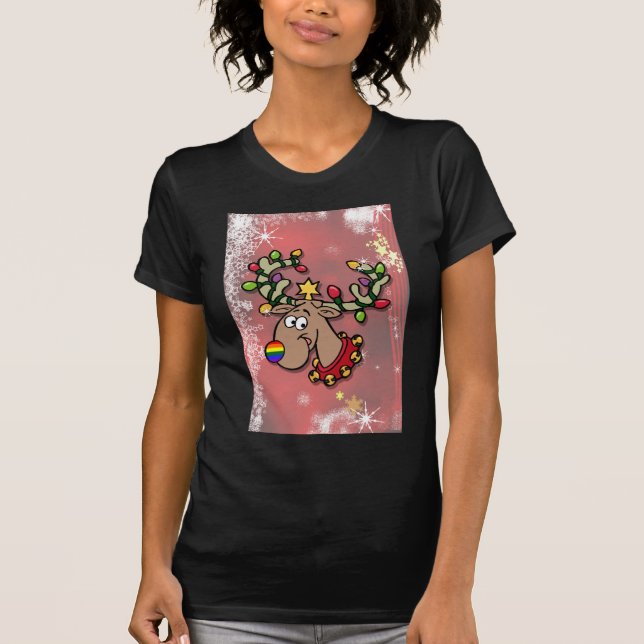Camiseta Rena do Natal (Frente)
