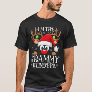 Camiseta Rena Grammy Natal Família Combinando Grupo Fu