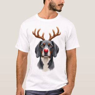 Camiseta Rena Grande Dinamarquês Natal Grande Dinamarquês M