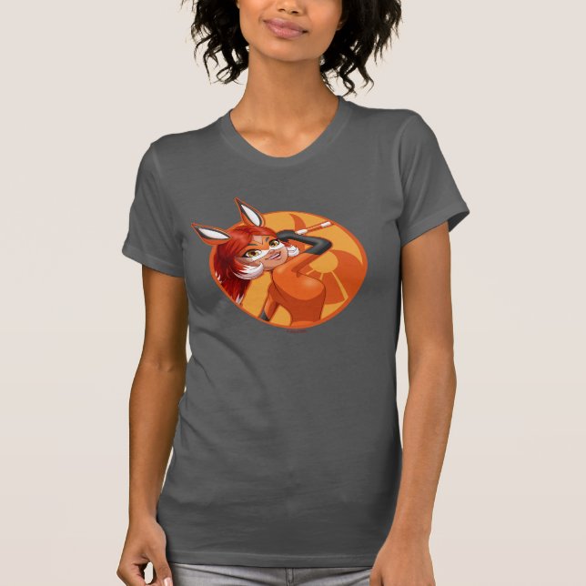 Camiseta Rena Rouge Orange Crachá (Frente)