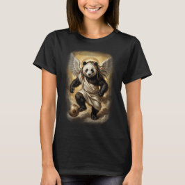 Camiseta Renaissance Panda Style playing Soccer on a 