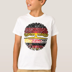 Camiseta Renânia-Palatinado Alemão Alemanha Raízes