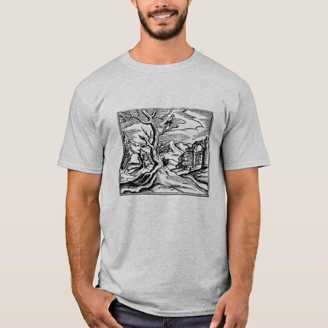 Camiseta Renascença nos pés de Árvores (Frente)
