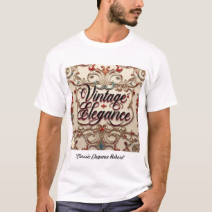 Camiseta "Renascimento clássico da legância"