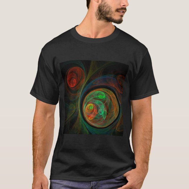 Camiseta Renascimento da Abstrato Art (Frente)