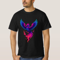 Renascimento da Fênix Neon – Fogo Mitológico Vibra