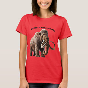 Camiseta Renascimento do ADN do Mamute Siberiano Wooly