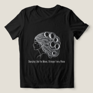 Camiseta Renascimento e Força - Chamas e Feminina