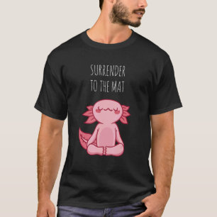 Camiseta Render-se ao Tapete Desenho de Dragão YOGA Fofo Re