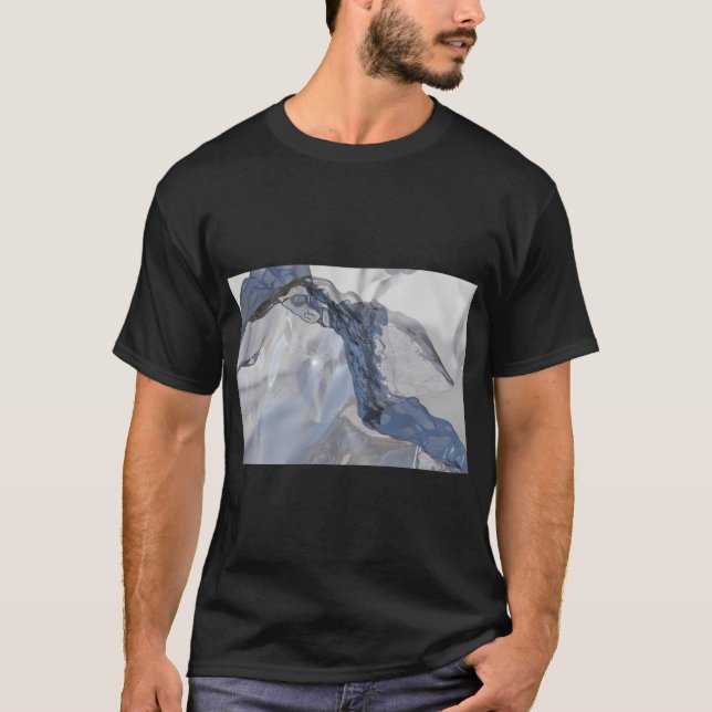 Camiseta Renderização de Arte de abstrato 4K (Frente)