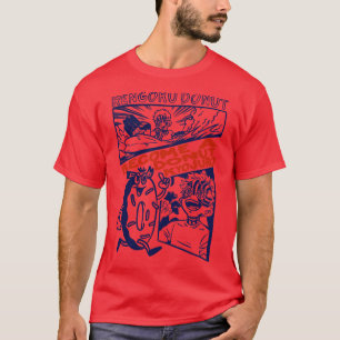 Camiseta rengoku rosquinha torna-se uma rosquinha kyojuro