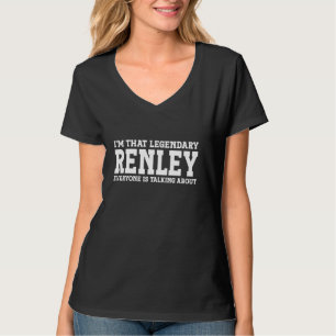 Camiseta Renley Personal Name First Name Funny Renley
