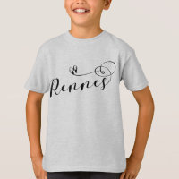 Rennes Flag in Heart, Roazhon Brittany