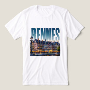 Camiseta Rennes França Patrimônio Bretão Beleza