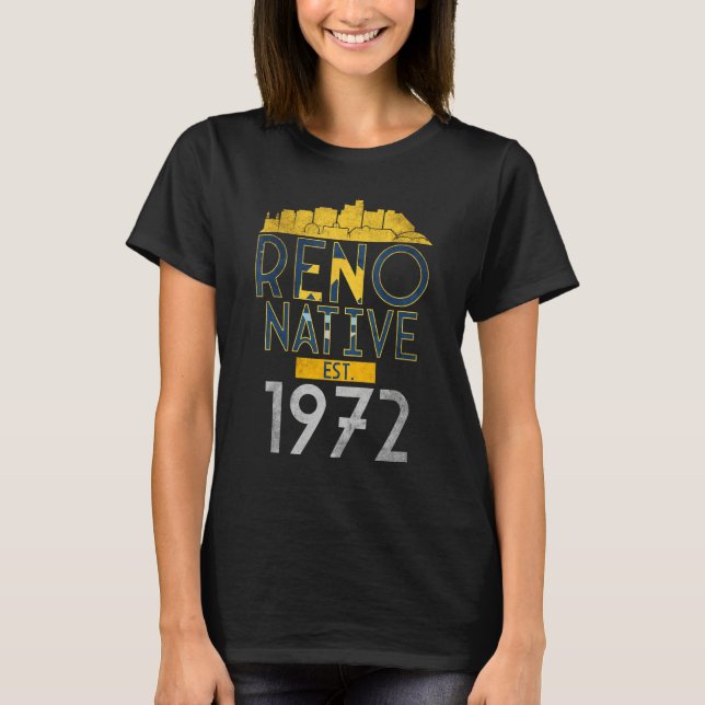 Camiseta Reno Native Est. 1972 1 (Frente)