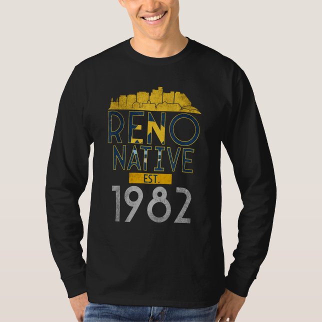 Camiseta Reno Native Est. 1982 (Frente)