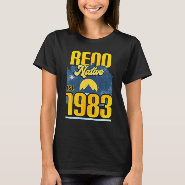 Camiseta Reno Native Est. 1983 1 (Frente)