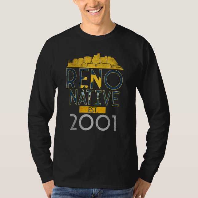 Camiseta Reno Native Est. 2001 (Frente)