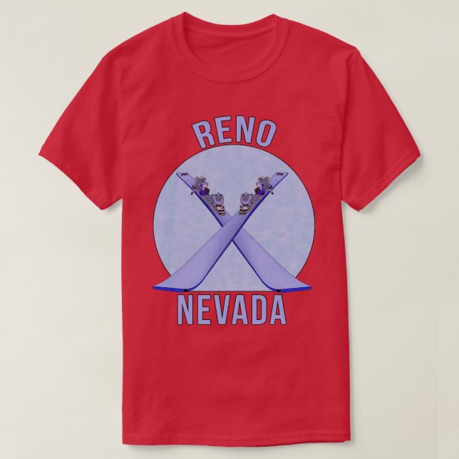 Camiseta Reno Nevada (Frente do Design)