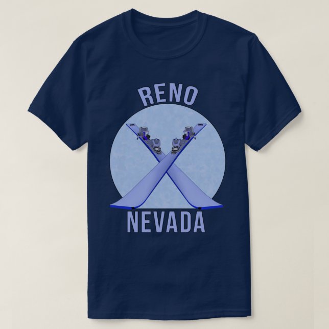 Camiseta Reno, Nevada (Frente do Design)