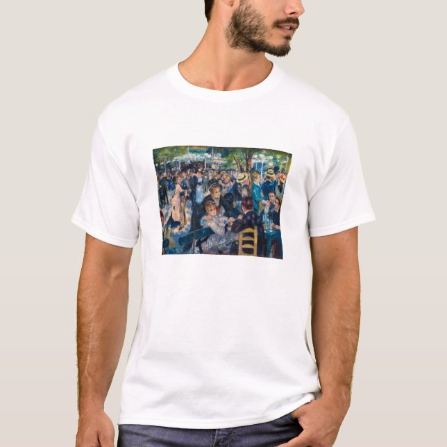 Camiseta Renoir - Dança no Le Moulin de la Galette (Frente)