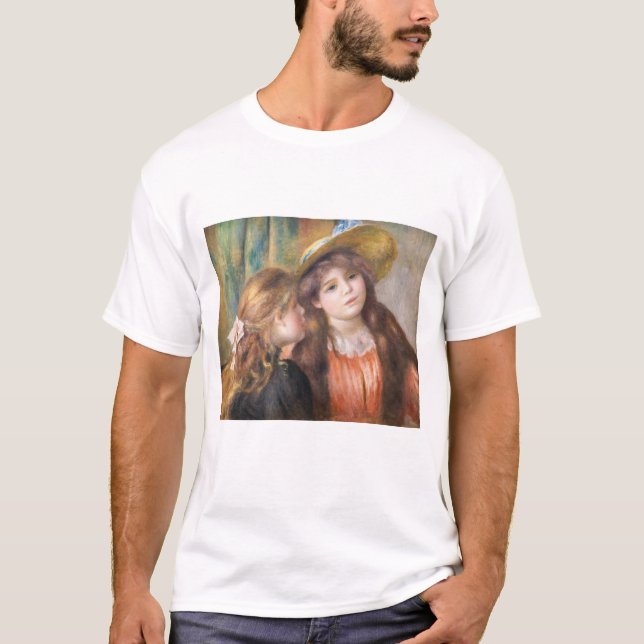 Camiseta Renoir - Retrato de Duas Meninas (Frente)