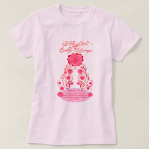Camiseta Renovar sua mente I - Pêssego Sunset