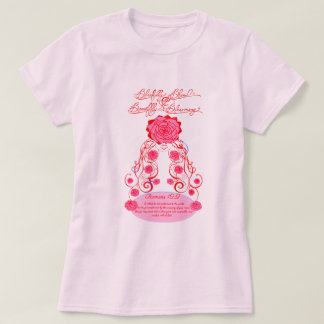 Camiseta Renovar sua mente I - Pêssego Sunset