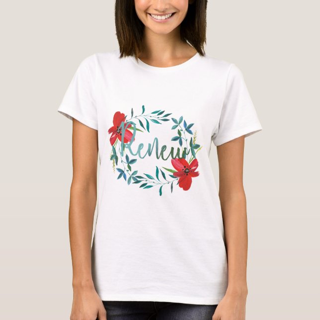 Camiseta Renovar - Uplifando Designs (Frente)