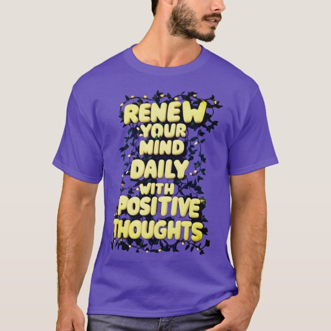 Camiseta "Renove a sua mente" (Frente)
