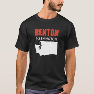 Camiseta Renton Washington, Estados Unidos, Viagem Washing