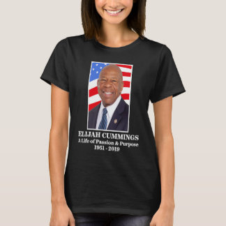 Camiseta Rep Elijah Cummings Uma Vida de Paixão e Propósito
