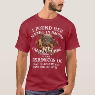 Camiseta Rep Trmp Degenerado Arte Degenerada Pub Vermelho T