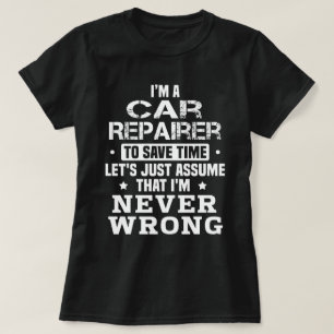 Camiseta Reparador de Automóveis