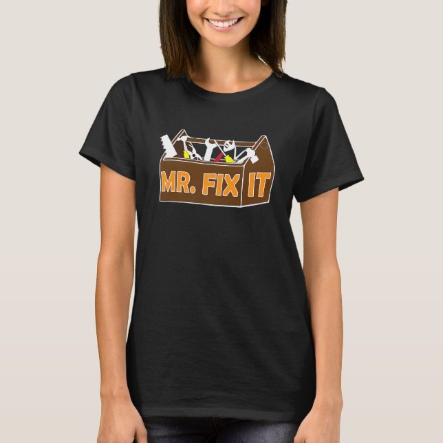 Camiseta Reparador de Excelentes Fix I Cute 1 (Frente)