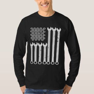 Camiseta Reparador de Parafuso de Chave Patriota Legal Band