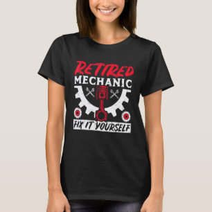 Camiseta Reparo de Carro a Diesel em Oficina Mecânico Apose