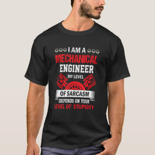 Camiseta Reparo de Citação Mecânica do Engenheiro Sarcasmo