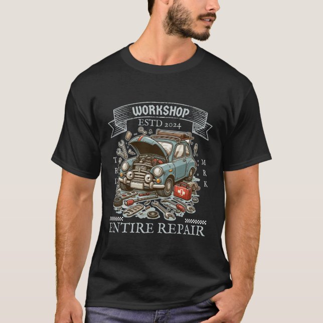 Camiseta Reparo inteiro do workshop (Frente)