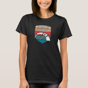 Camiseta Reparo Mecânico de Amigos da Equipe de Garagem de